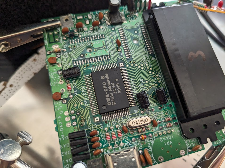dmg pcb with SRAM removed