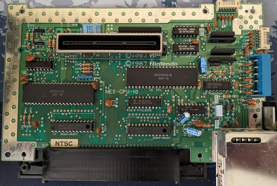 NES circuit board