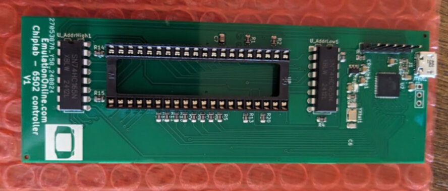 6502 chiplab pcb